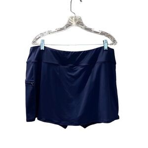 NWT Beach House Emma Swim Skirt - Skort - Bottom Navy Blue 20W